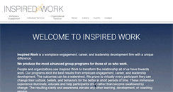 Desktop Screenshot of inspiredworkservices.com